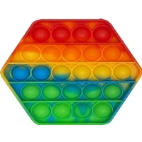Bild av Pop It Fidget Rainbow 1 stk. Assorteret