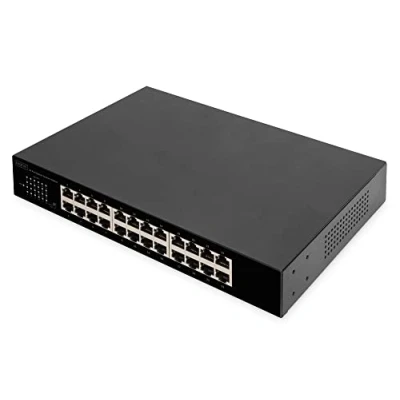 Bild av DIGITUS switch 24 ports unmanaged rack mountable