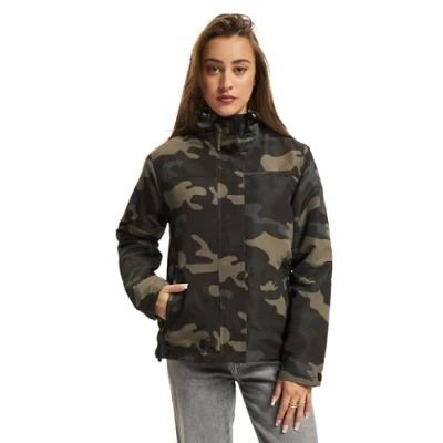 Bild av Brandit Frontzip Allvädersjacka, Storlek: 4XL, Dark camouflage