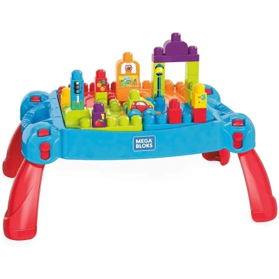 Bild av Mega Bloks Build &#039;n Learn Lekbord med Byggklossar