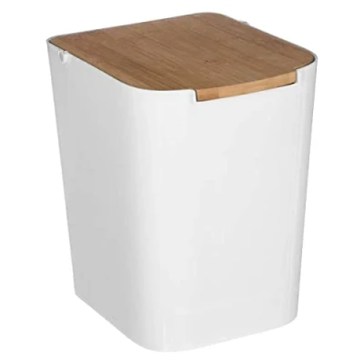 Bild av Five Baltik avfallsbehållare med lock, bambu, 5 l, enfärgad, L 18,3 x höjd 24,4 p. 22,4 cm
