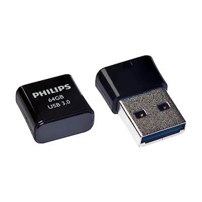 Bild av Philips Pico Edition Super Speed 3.0 USB minne 64 GB Ultra Small för PC, bärbar dator, smart TV, billjud och mer Läshastighet upp till 180 MB/s