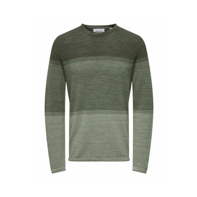 Bild av Only &amp; Sons Onsfelix REG CREW NOOS Stickad tröja, Storlek: Medium, Castor gray