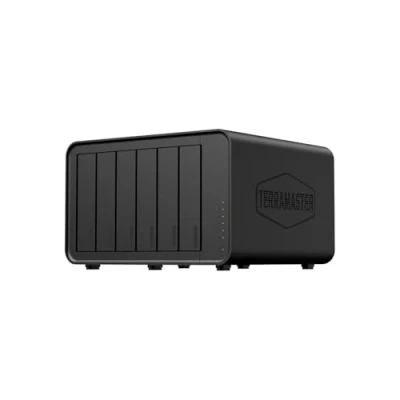 Bild av TERRAMASTER F6 424 NAS lagring 4bay N95 Quad Core CPU, 8 GB DDR5 RAM, 2,5 GbE Port X2, nätverksförsatt lagring, topprestanda för företag (disklös)
