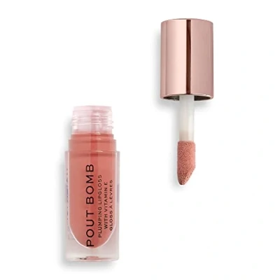 Bild av Makeup Revolution POUT BOMB Plumping Gloss Lipgloss Läppglans, Storlek: 4.6 ml, Kiss