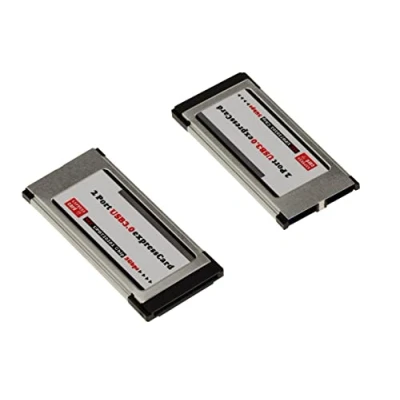Bild av Express Card 34 mm EXPRESSCARD till USB 3.0 2 x Superspeed 5G USB3 portar CHIPSET FL1100 slimmad