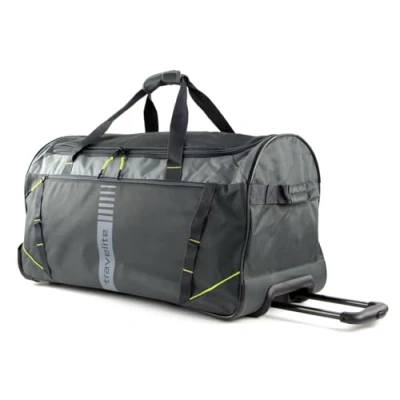 Bild av Travelite Basics Active Duffle bagage, 71 cm, Antracit/citron, Bagage