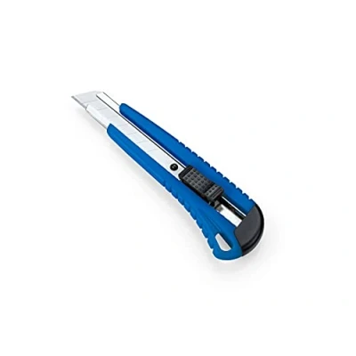 Bild av Dahle Basic Cutter (18 mm brytblad, universalkniv och pysselkniv för mångsidig användning, inkl. 2 reservblad) blå