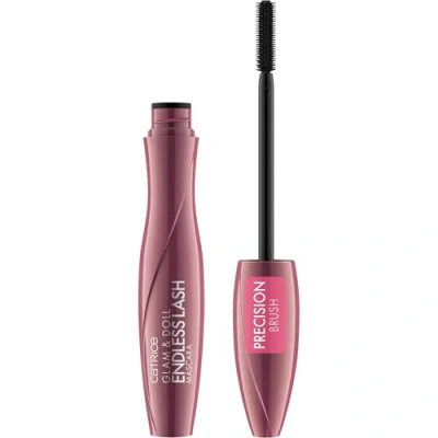 Bild av Catrice Glam &amp; Doll Endless Lash Mascara, svart, volymgivande, förlängd matt, vegansk, utan mikroplastiska partiklar, nanopartiklar fri, parfym, 1 pack (10 ml)