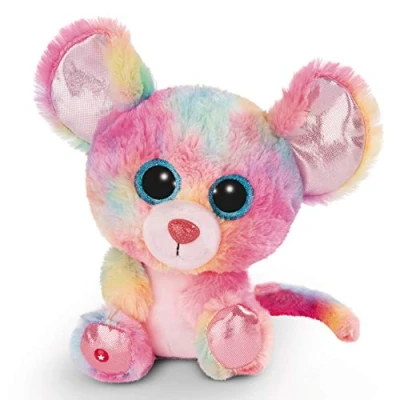 Bild av NICI Glubschis: Originalet Glubschis mus Candypop 25 cm gosedjur med stora ögon fluffigt mjukisdjur glitterögon för älskare av 45567
