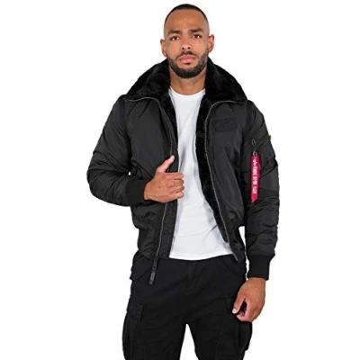 Bild av Alpha Industries B15 3 TT Bomberjacka för män Black