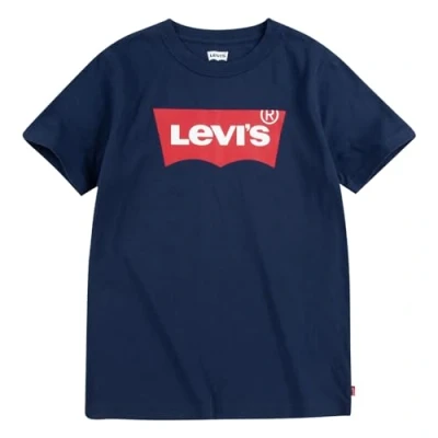 Bild av Levi&#039;s Baby pojkar Lvb S/S Batwing Tee 6e8157 T shirt, Klänning blues, 6 månader