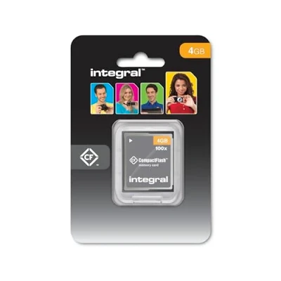 Bild av Integral Memory INCF4GV2 CompactFlash 4 GB minneskort