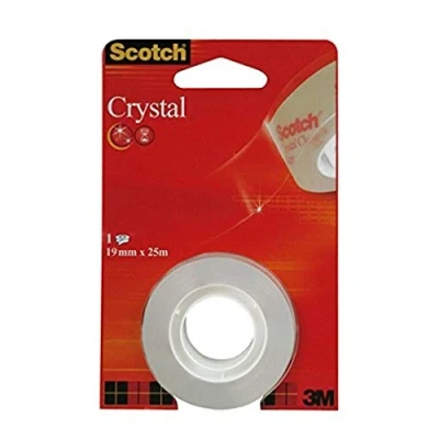 Bild av Scotch 6 1925R1 tejp, 19 mm x 7,5 m, kristallklar