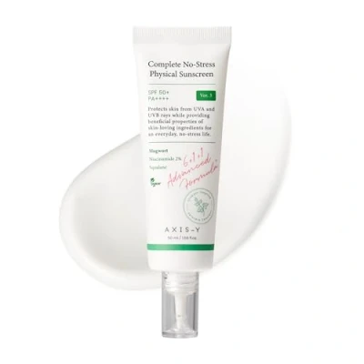 Bild av AXIS Y Complete No Stress Physical Sunscreen SPF50+ PA++++ 50 ml