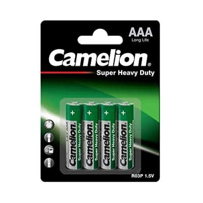 Bild av Camelion 10000403 R03 AAA micro supertungt batteri (paket med 4)