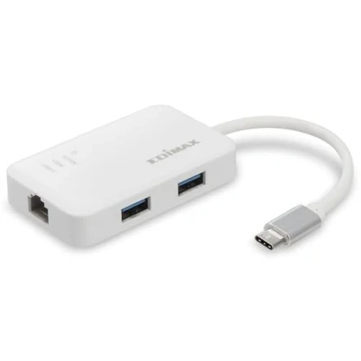 Bild av Edimax EU 4308 USB C to 3 Port 3.0 Gigabit Ethernet Hub