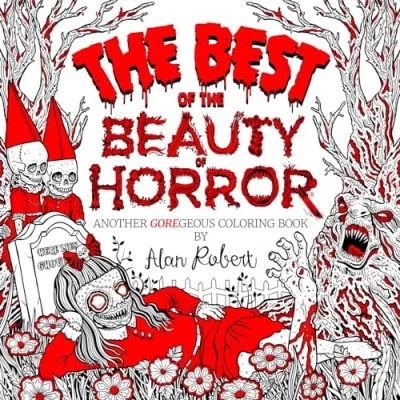 Bild av The Best of Beauty Horror: Another GOREgeous Coloring Book