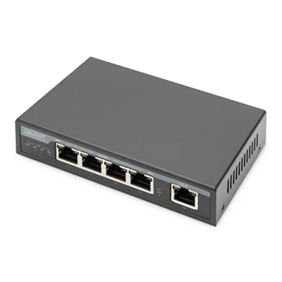 Bild av DIGITUS DN 95128 1 4 Port Gigabit 4PPoE Extender 802.3at 60W