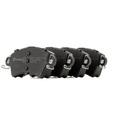 Bild av BREMBO P 61 065 Jeu de plaquettes frein contact signal d&#039;usure exclu avec vis d&#039;étrier sans accessoires PEUGEOT: 306 Cabriolet