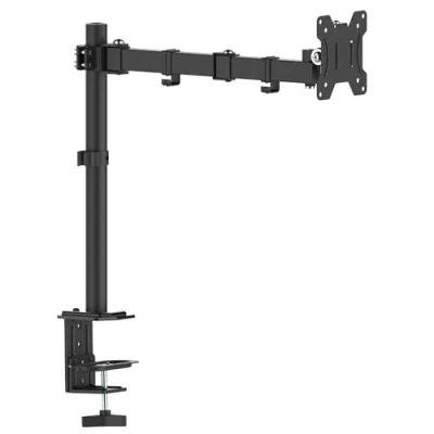 Bild av Atlantis P022 ED203AN fäste och arm för 13 tum till 32 tums PC bildskärm, max 8 kg. Höjdjusterbar, ledbar arm, lutande +/ 45, vridbar 180, 180 Vesa 75/100