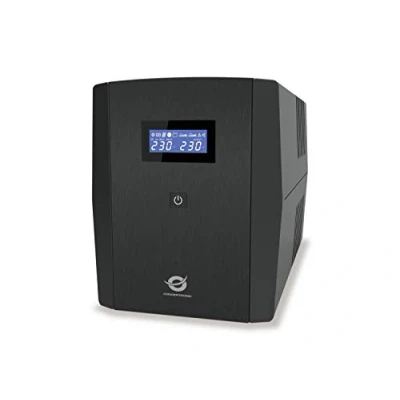 Bild av Conceptronics ZEUS03EM UPS 1200VA / 720W HID USB AVR Outputs: (IEC x 3 Schuko 2)