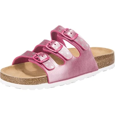Bild av Lico BIOLINE STAR Flicka Tofflor, Rosa/silver, 41 EU