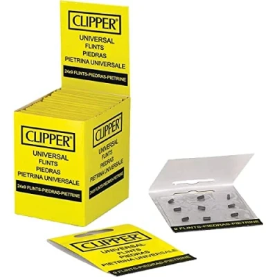 Bild av Clipper klassiska stora FLINTS (24 förpackningar x 9 flintar)