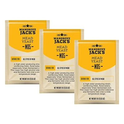 Bild av 3 x Mangrove Jack Craft Series Mead Yeast M05 (10 g)