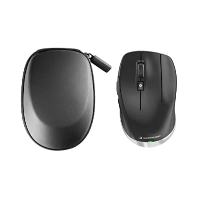 Bild av 3Dconnexion CadMouse Compact Wireless (kompakt mus, optisk, trådlös, USB C, högerhänt) mattsvart