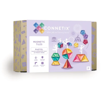 Bild av CONNETIX pastellform expansionspaket, 48 stycken