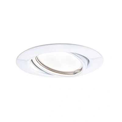 Bild av Paulmann 93411 LED infälld lampa Sockel rund svängbar inkl 1x5W spotlight set vit spot metall 3000 K GU10