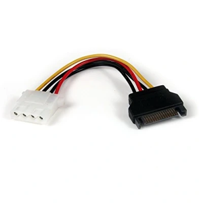 Bild av StarTech.com 15 cm SATA till LP4 nätadapter Bu/St