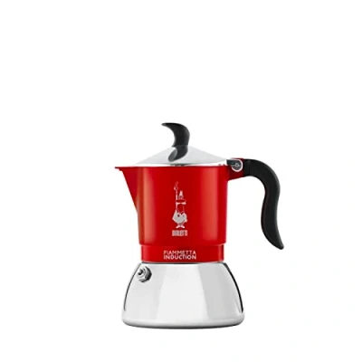 Bild av Bialetti Fiammetta Induction Kaffebryggare, Aluminium, Stål, Röd, 2 koppar