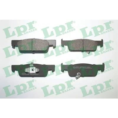 Bild av LPR 05P2023 Jeu de plaquettes frein SMART: Fortwo III Coupe, Cabriolet, Forfour II 5 portes