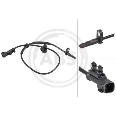 Bild av A.B.S. 30104 Capteur ABS actif 680 noir