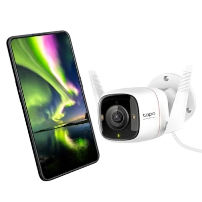 Bild av Tapo C325WB Övervakningskamera, Vit, 148.7 x 104 70.6 mm
