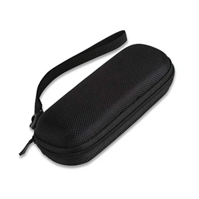 Bild av AGPTEK Bärväska, resväska fodral fodral, Eva dragkedjefodral för diktaspelare, 2,4 tum MP3 spelare, USB minne, hörlurar JBL Tune 110, Sandisk SD kort, U disk, svart
