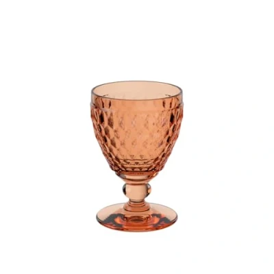 Bild av Villeroy &amp; Boch Boston Apricot vitvinsglas, orange färgad kristall, volym 125 ml