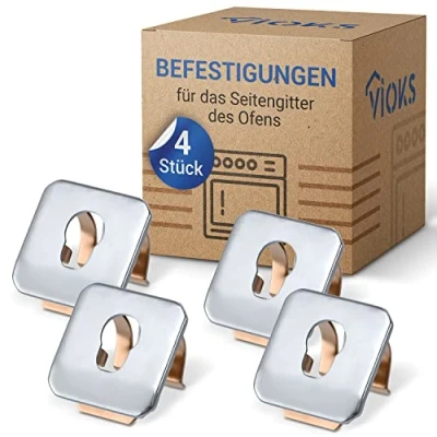 Bild av VIOKS Socket Set 4 x ersättning för Bosch 00631174/spis Siemens ugnstillbehör ugnsgaller och ugn spis reservdelar/Siemens reservdelar/Constructa ugnsreservdelar