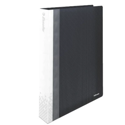 Bild av Esselte 623989 synbok VIVIDA, A4, PP, fast omslag, 80 fodral, svart