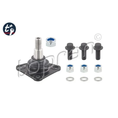Bild av TOPRAN 722 Rotule de suspension Essieu avant gauche, droit avec matériel construction t+ pour bras oscillant transversal