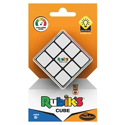 Bild av Thinkfun Rubiks kub, den ursprungliga magiska kuben 3 x från förbättrad, mer smidig version, perfekt pusselspel för vuxna och barn 8 år