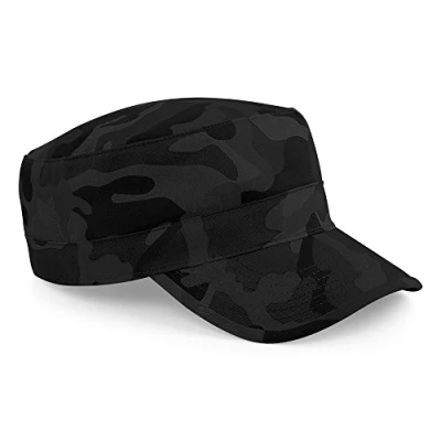 Bild av Beechfield Kamouflage armékeps, Mörkt garnmönster, En Storlek