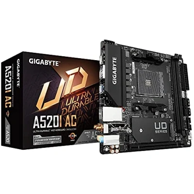 Bild av Gigabyte A520I AC ITX Motherboard for AMD AM4 CPUs