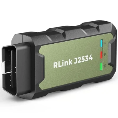 Bild av TOPDON RLink J2534 Pass Thru programmerare, OEM omprogrammering och diagnostiskt verktyg, förbättrad VCI, stöder J2534/D PDU/CAN FD/DoIP, kompatibel med 13+ fordonsmärken