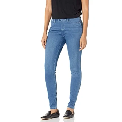 Bild av Amazon Essentials dam pull on stickad jegging (finns i plusstorlek), lätt tvätt, X Large kort