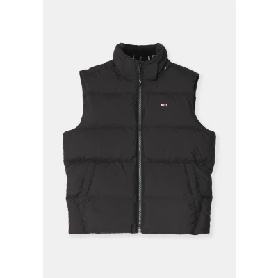 Bild av Tommy Jeans herr TJM ESSENTIAL DOWN VEST EXT DM0DM20465 väst, svart (svart), XS, XS