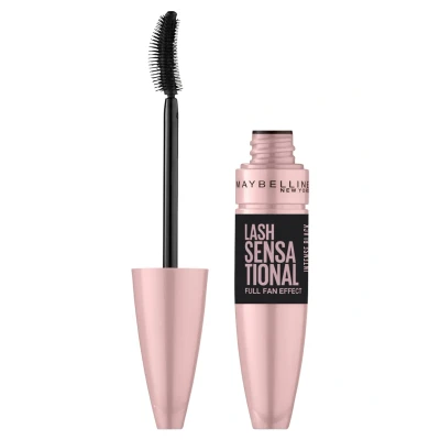 Bild av MAYBELLINE NEW YORK, volymmascara, Lash Sensational Intense Black Mascara, 9,5 ml