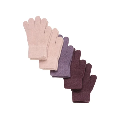Bild av Celavi Magic 5 PACK Fingervantar för barn, Storlek: 74 86, Misty rose